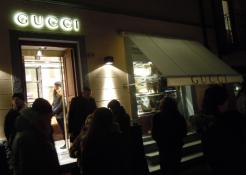 Gucci's store inauguration - Courmayeur
